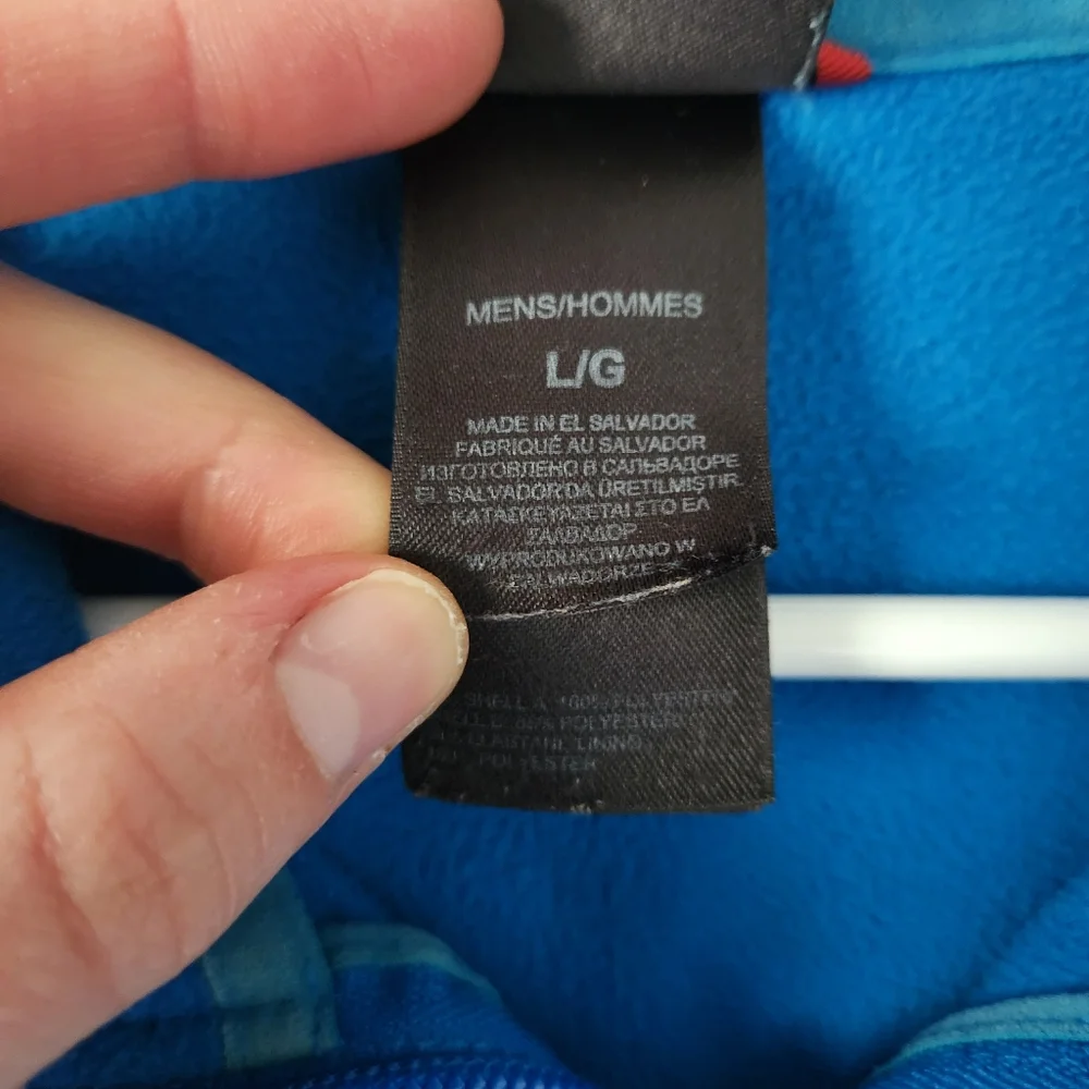The North Face Men's Blue Fleece Jacket - Picture 4 of 9